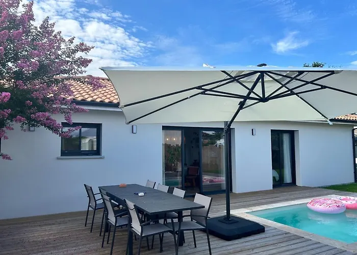 Maison Climatisee Avec Piscine Sur Le Bassin D'arcachon *