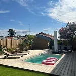 Feriehus Maison Climatisee Avec Piscine Sur Le Bassin D'arcachon *