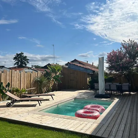 Feriehus Maison Climatisee Avec Piscine Sur Le Bassin D'arcachon *