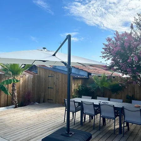 Feriehus Maison Climatisee Avec Piscine Sur Le Bassin D'arcachon Biganos